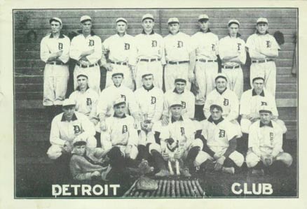 PC 1907 H M Taylor Detroit Tigers